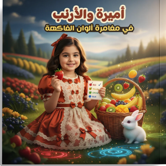أمــيرة والارنــب فــي مغامرة الوان الفاكهة