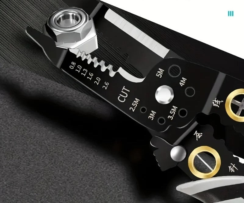 أداة تجريد الأسلاك متعددة الوظائف  9 في 1