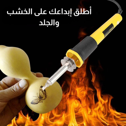قلم الحرق والنقش الكهربائي