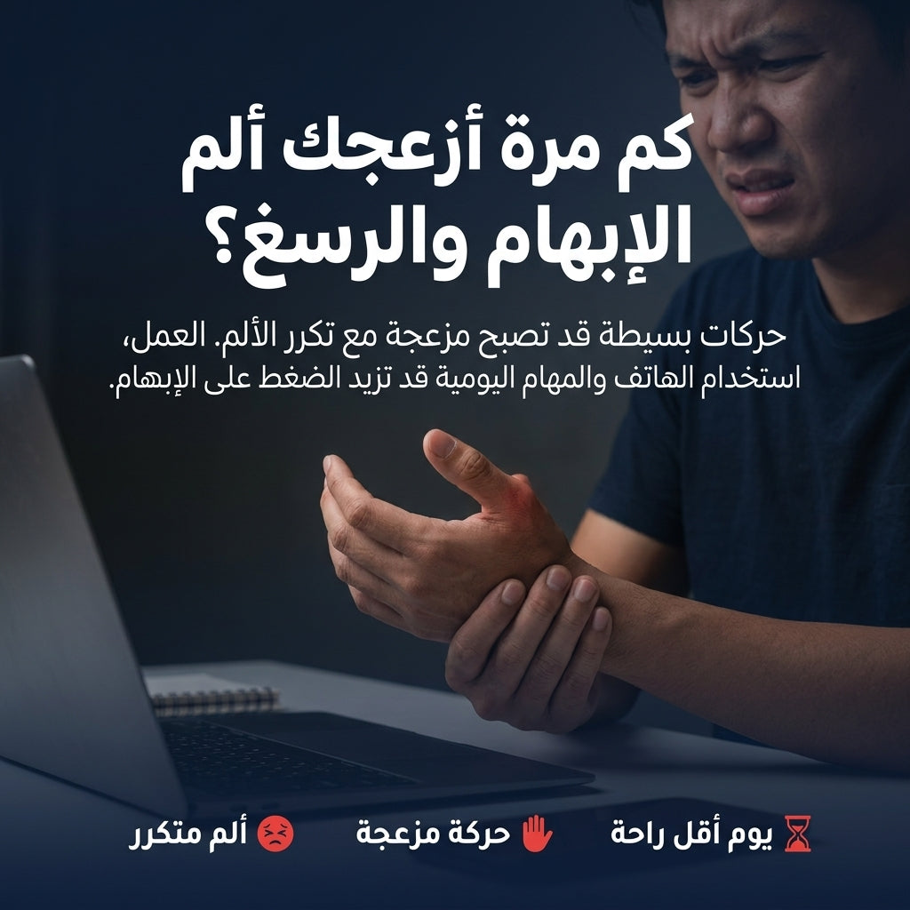 مشد الابهام و المعصم