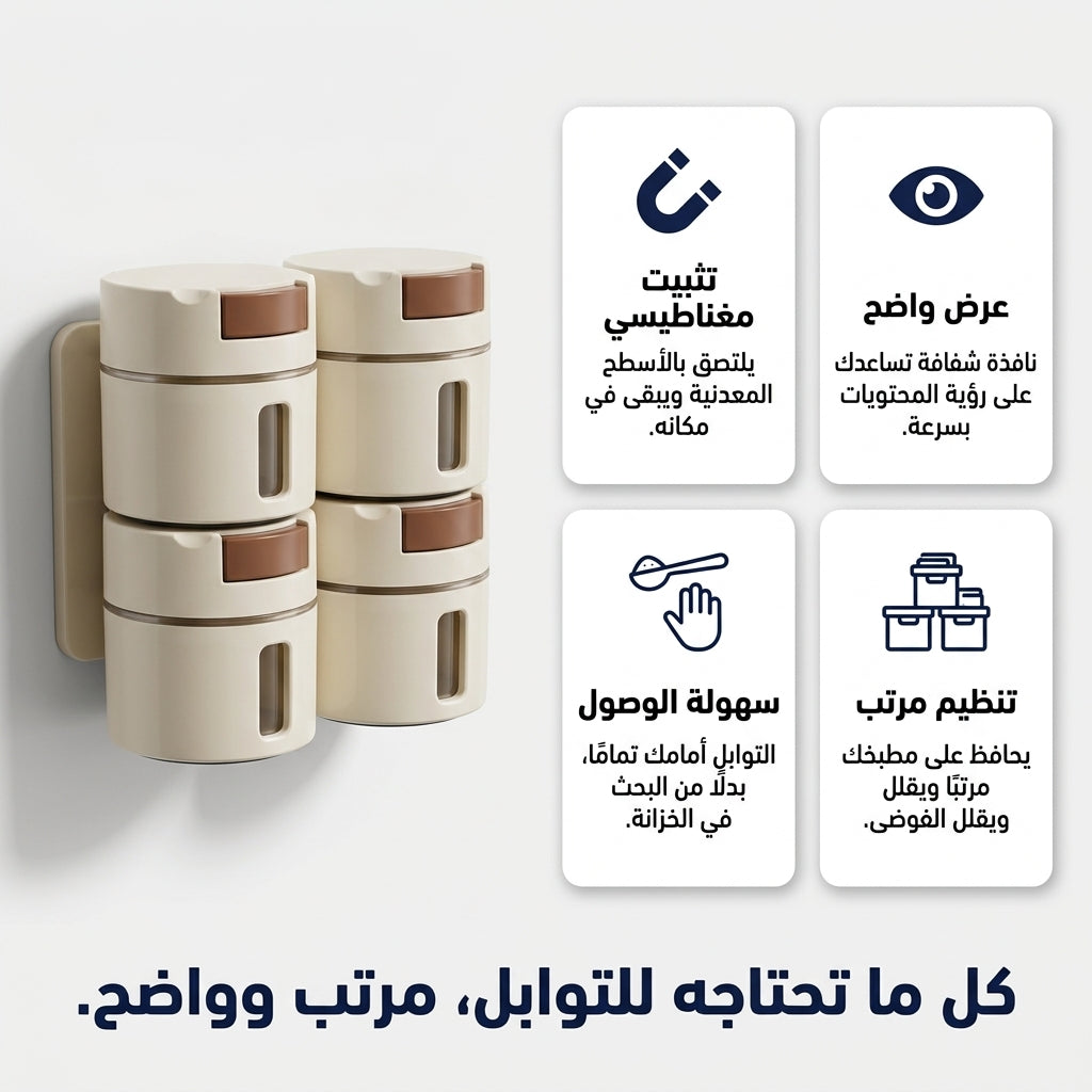 منضم البهارات المغناطيسي