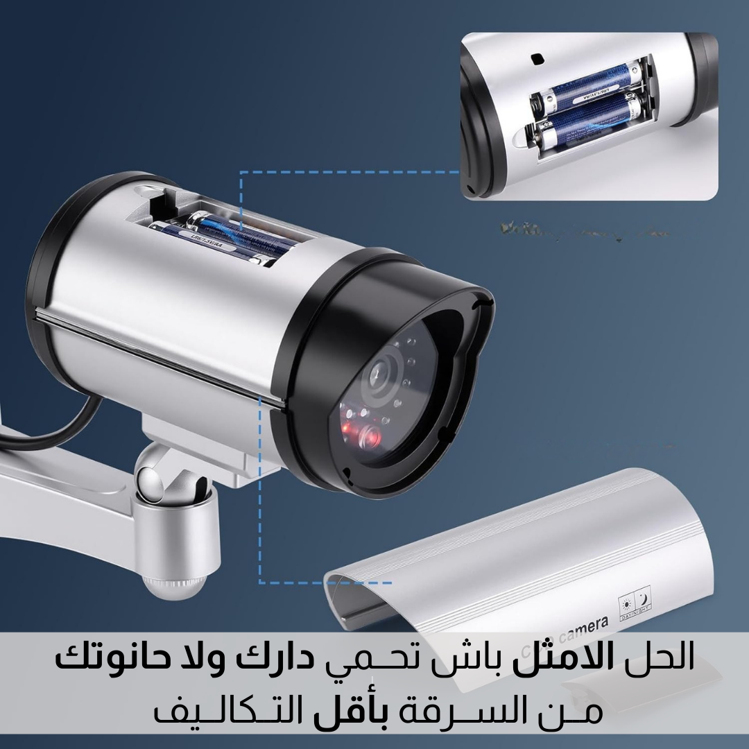 كاميرة مراقبة وهمية