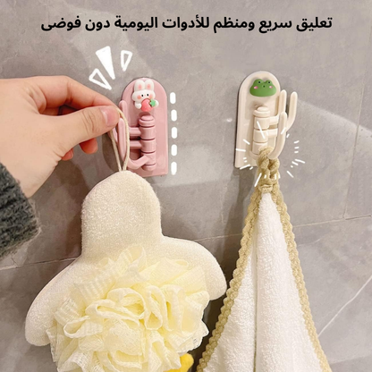 خطافات لاصقة برسومات كرتونية
