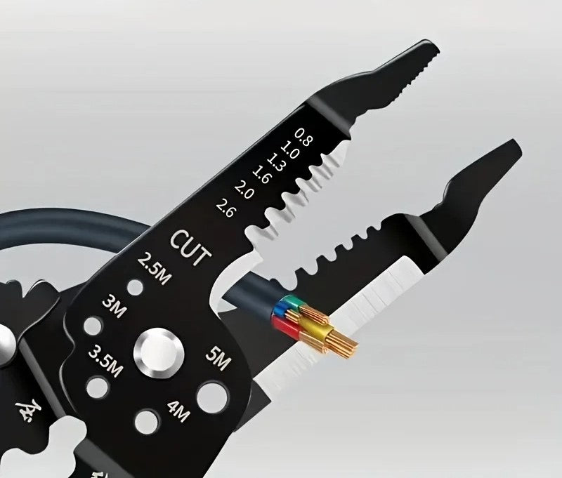 أداة تجريد الأسلاك متعددة الوظائف  9 في 1