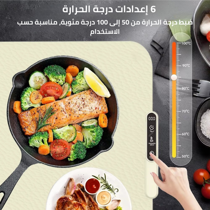 صينية تسخين الطعام من السيليكون
