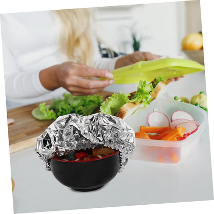 اغطية طعام من الالمنيوم - 20 قطعة