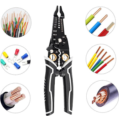 أداة تجريد الأسلاك متعددة الوظائف  9 في 1
