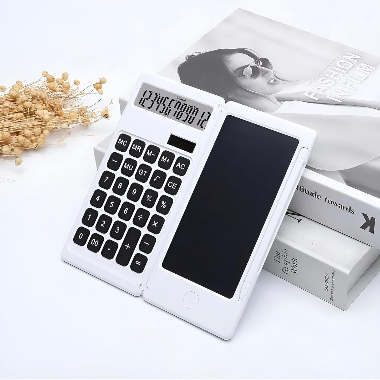 آلة حاسبة مع جهاز لوحي 2 في 1