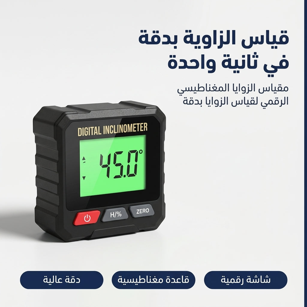 مقياس الزوايا الرقمي المغناطيسي