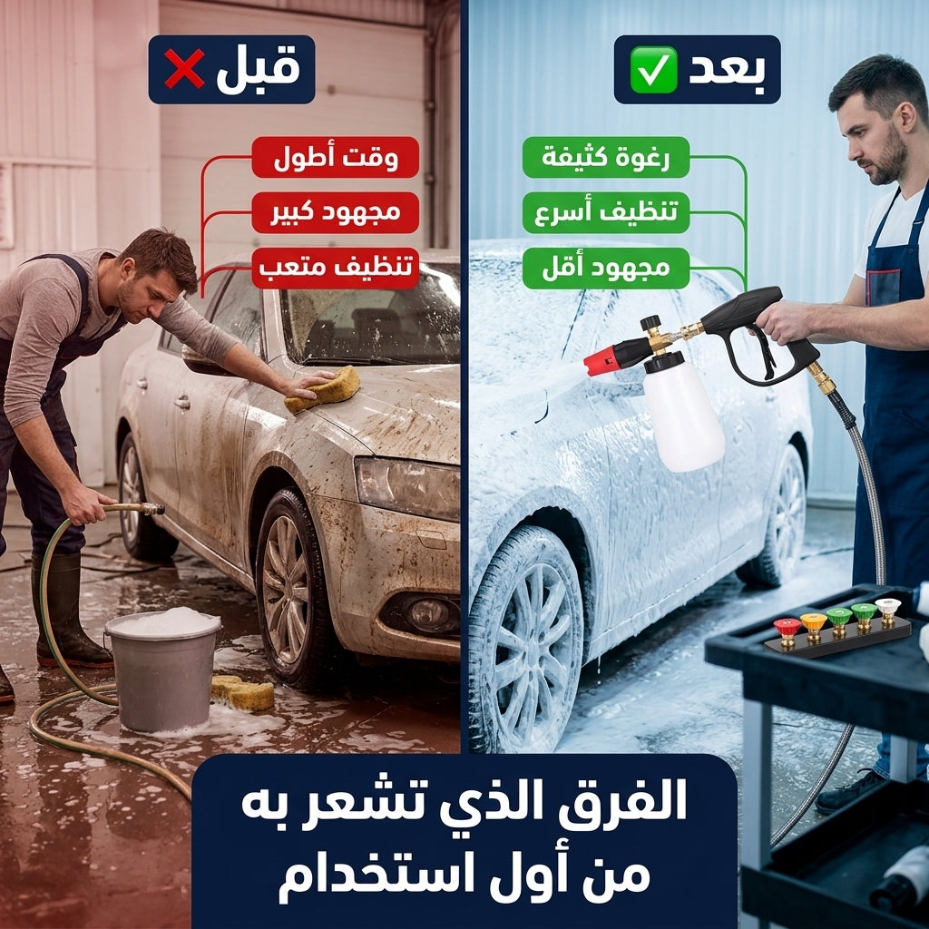 مضخة الماء و الرغوة