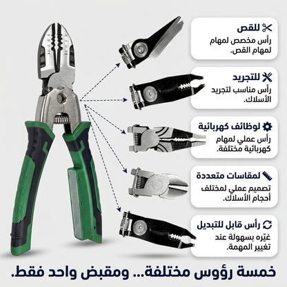 مقبض يدوي متعدد الرؤوس
