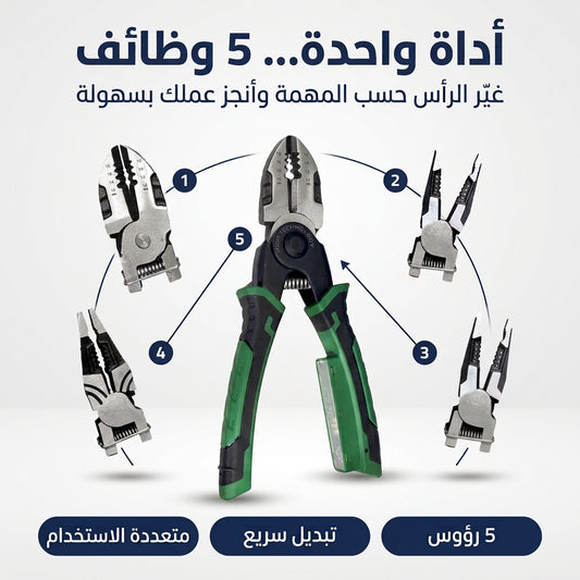 مقبض يدوي متعدد الرؤوس