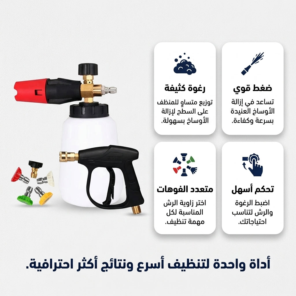 مضخة الماء و الرغوة