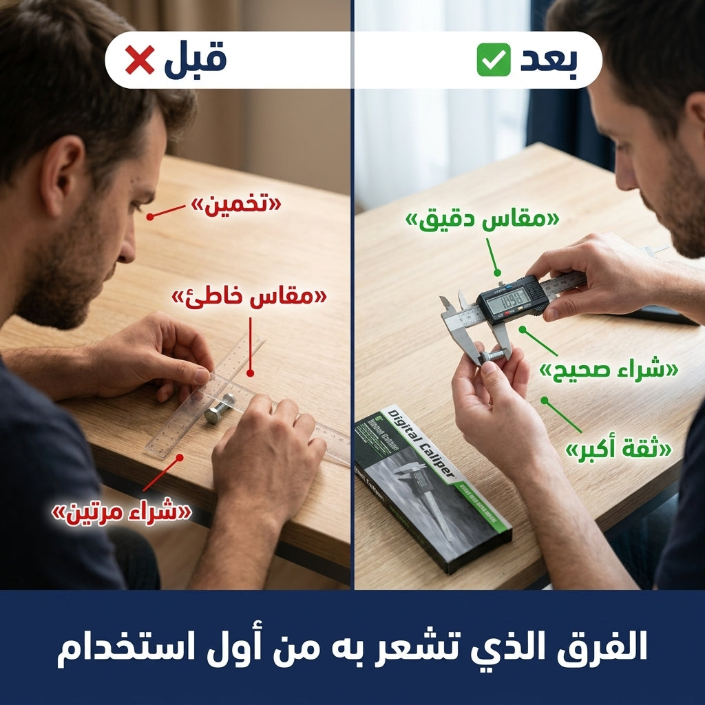 بيد كوليس رقمي ستانلس
