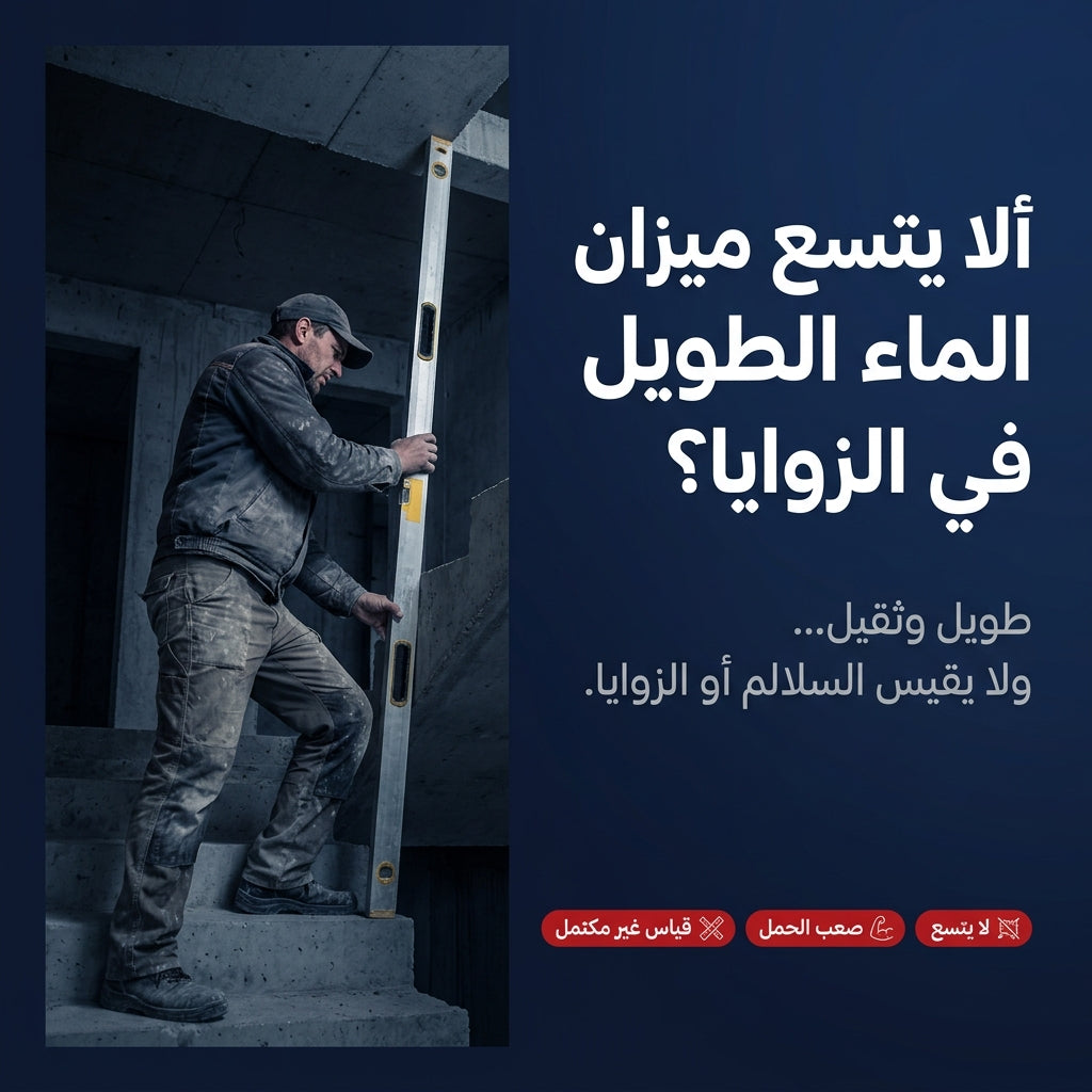 ميزان ماء قابل للطي متعدد الزوايا