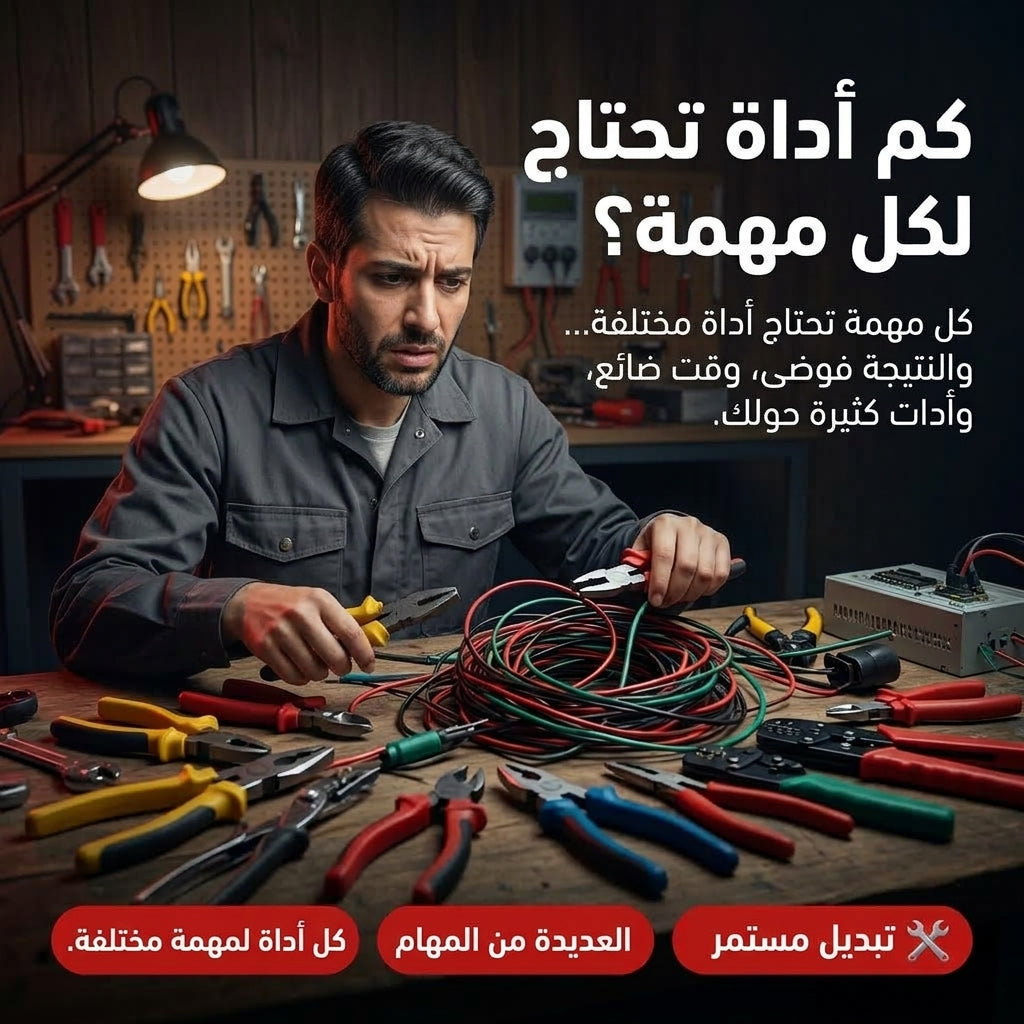 مقبض يدوي متعدد الرؤوس