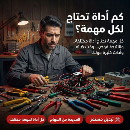 مقبض يدوي متعدد الرؤوس