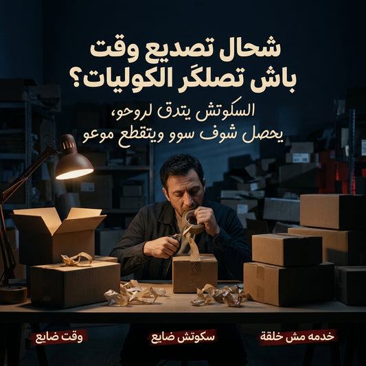 بيستولي السكوتش للتغليف