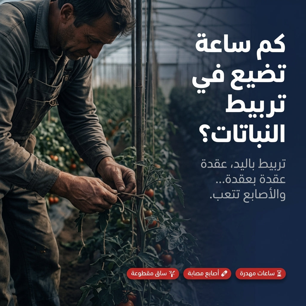 آلة ربط النباتات و الطماطم و الدالية