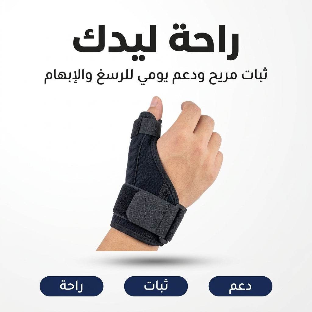 مشد الابهام و المعصم