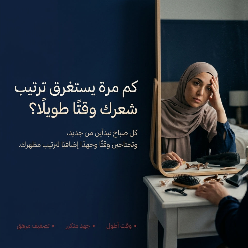 فرشاة فرد الشعر اللاسلكية المصغّرة
