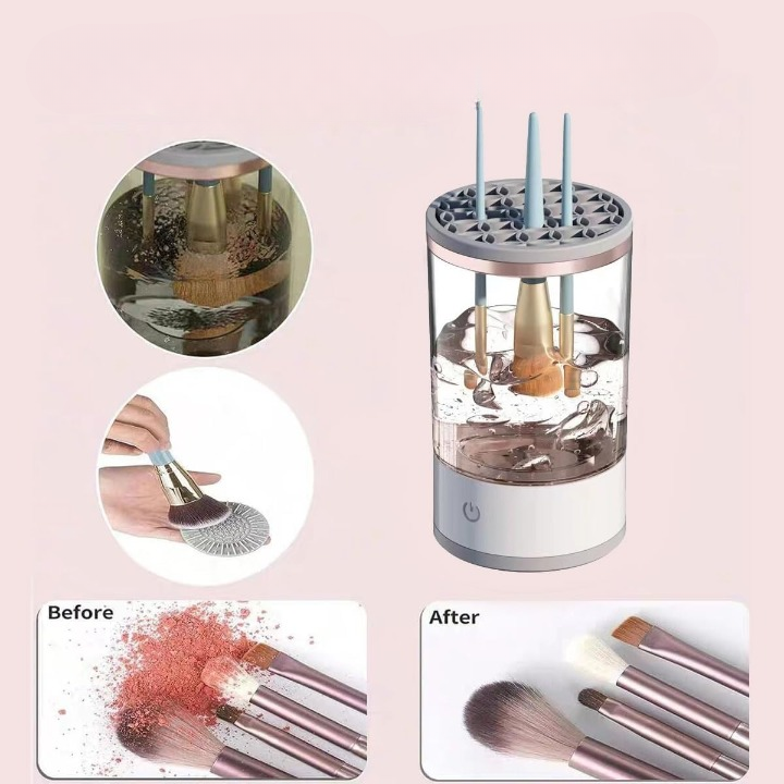 أداة تنظيف فرش المكياج