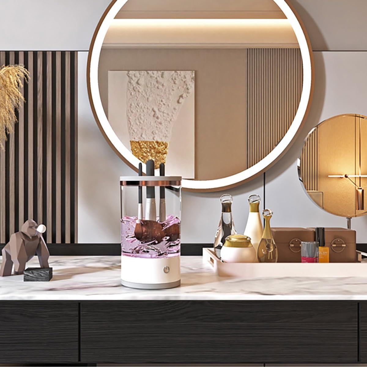 أداة تنظيف فرش المكياج