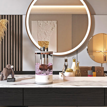 أداة تنظيف فرش المكياج